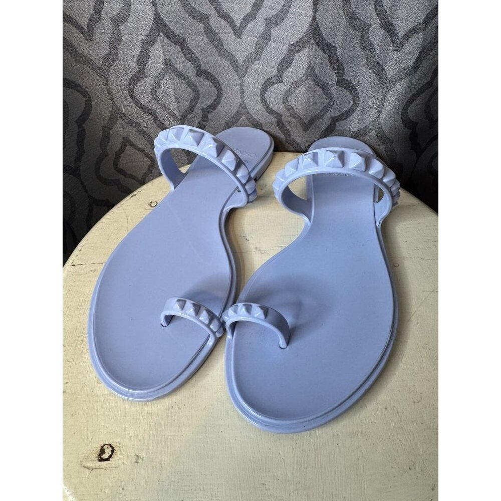 Carmen Sol Sandals Size US 10 Blue Jelly 40 Rubber - Picture 2 of 8